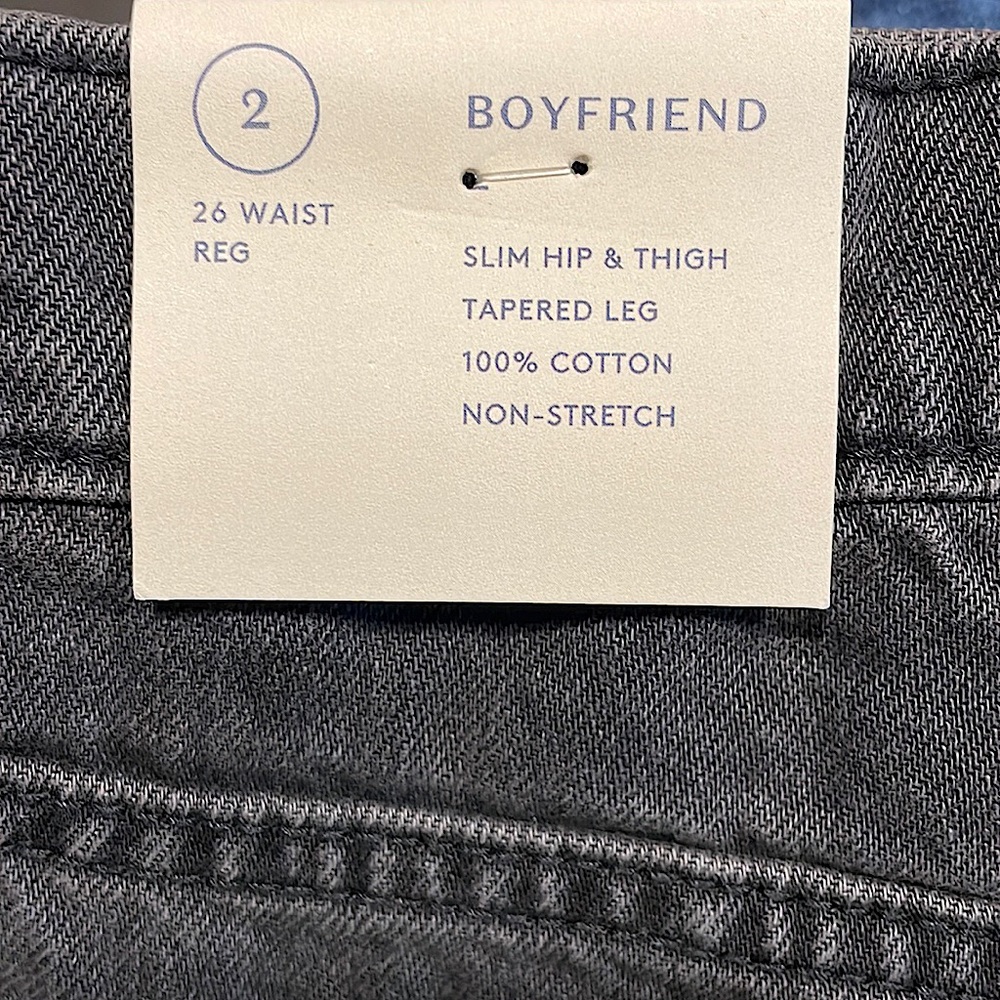 Slim hip & thigh tapered leg 100% cotton